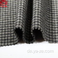 Günstiger Tweed Plaid Check Houndstooth Stoff für Mantel